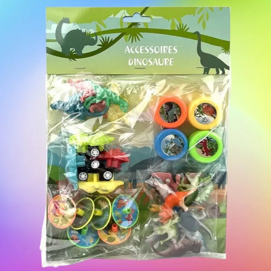 30 accessories Dinosaurs Cotillons D Alsace