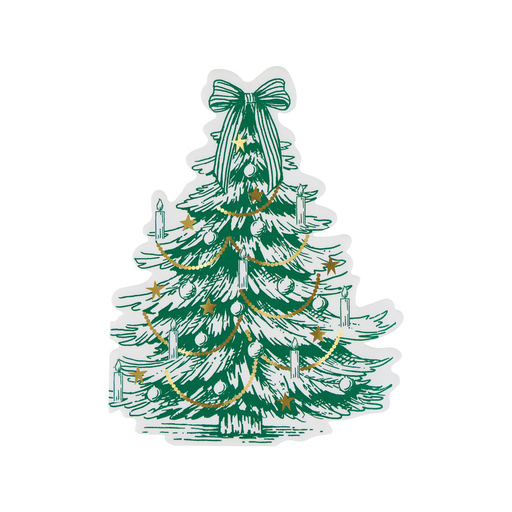 Toile de Jouy tree napkins