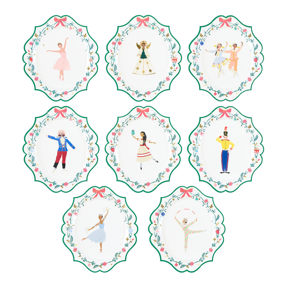 New York City ballet side plates