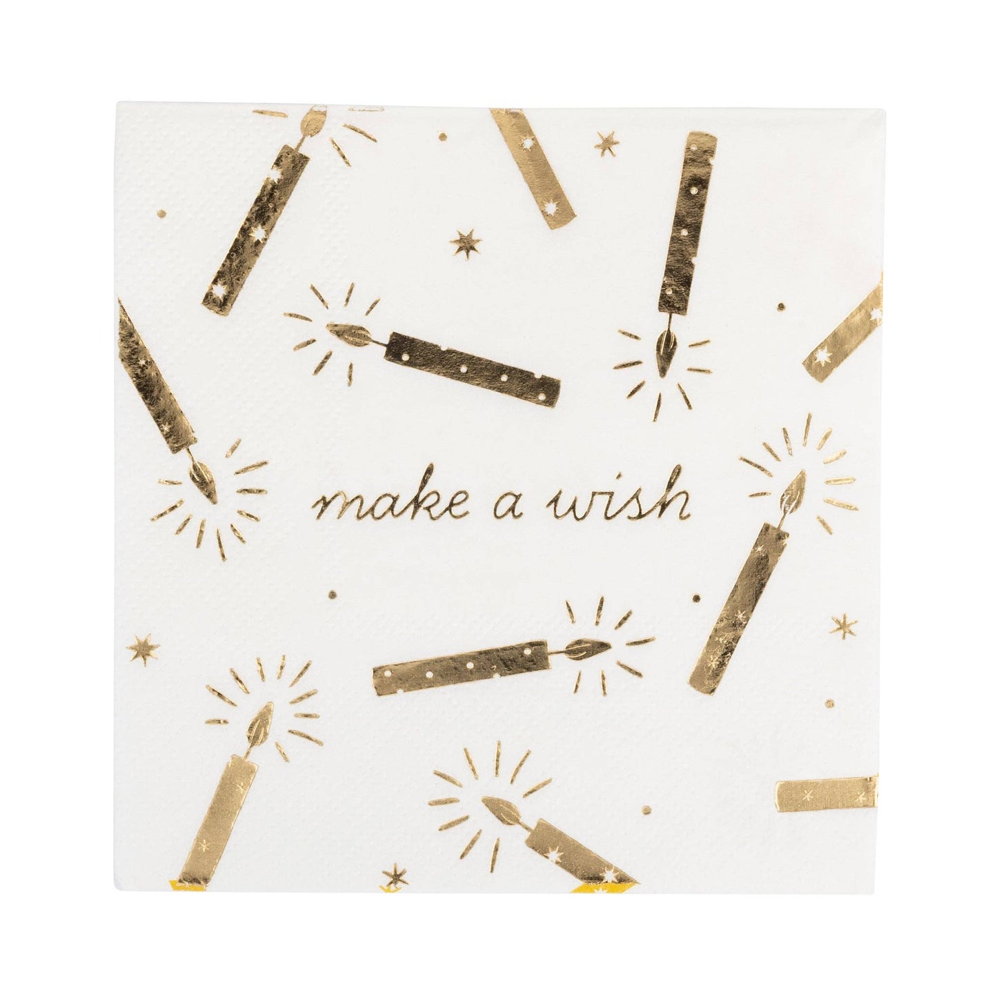 My Mind’s Eye - PLGLD27 - Make a Wish Candles Cocktail Napkin