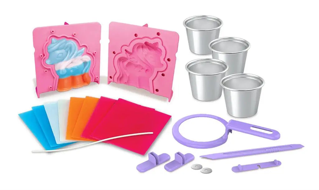 3D Unicorn Candle Making Kit Dam