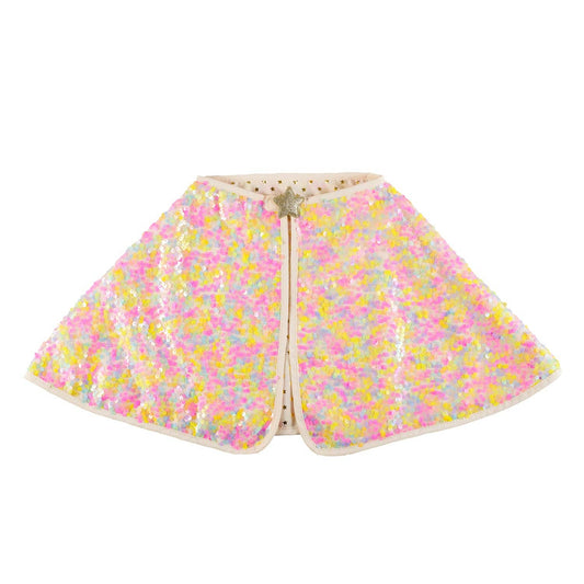 Rockahula Kids US - Pastel Rainbow Sequin Cape (3-10 Years)