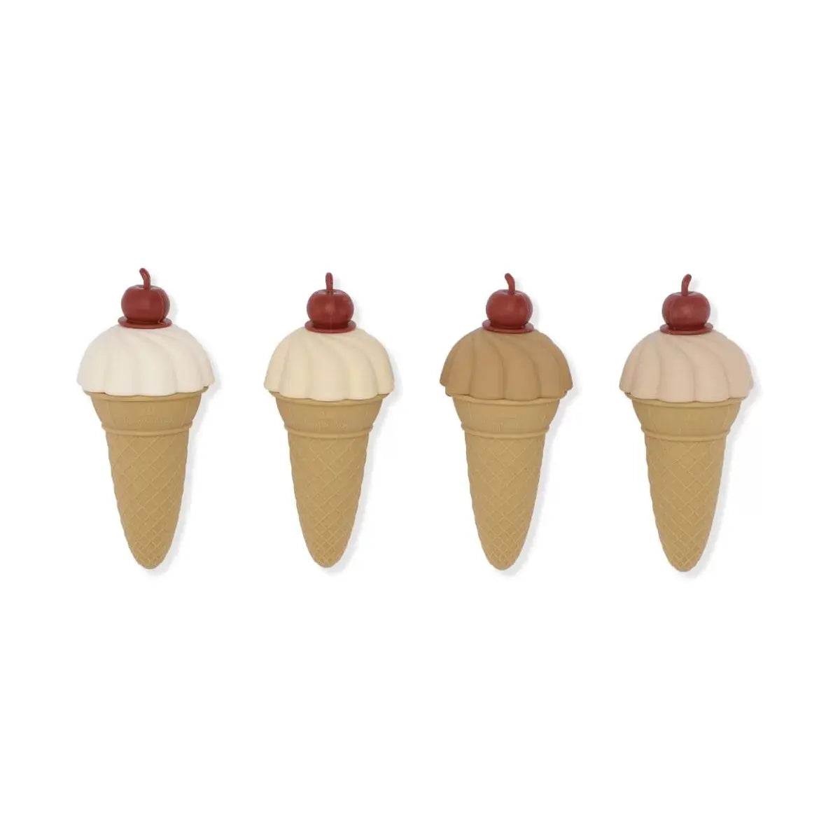 4 Pack silicone ice Cream Mould Konges Slojd