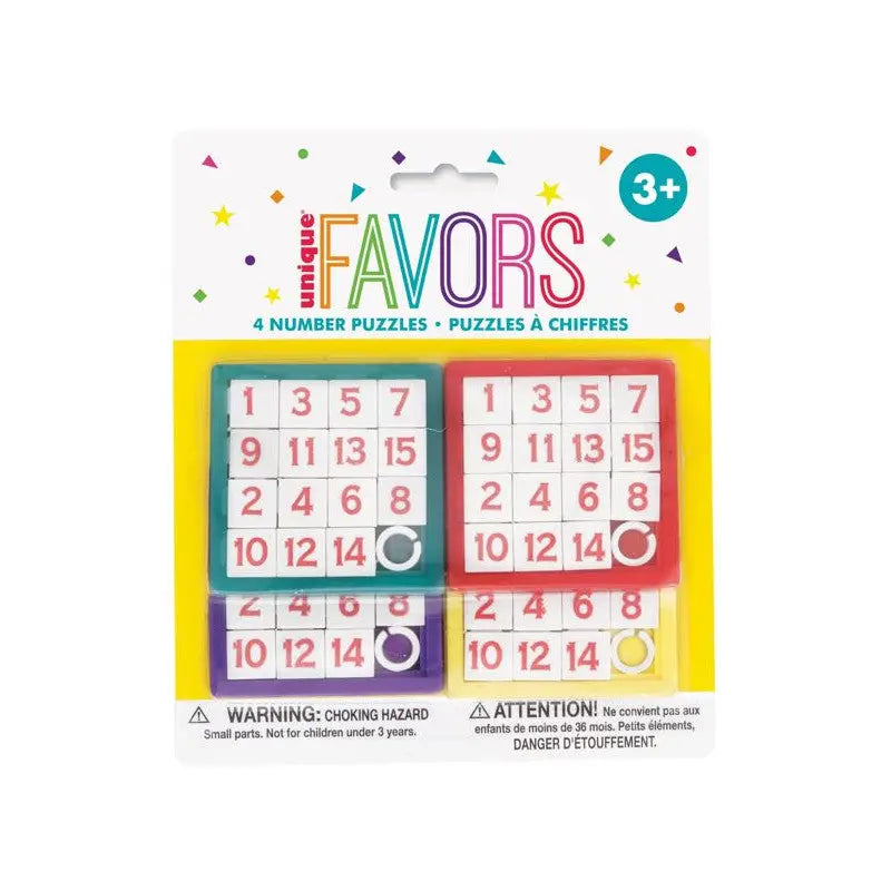 4 number Puzzels Cotillons D Alsace