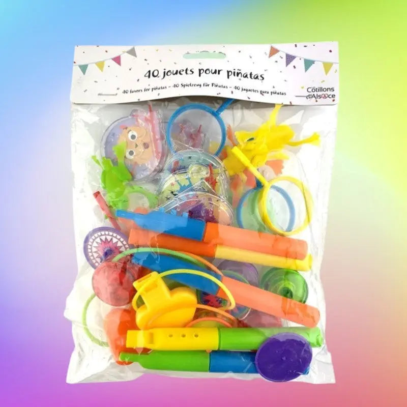 40 party favors for pinata Cotillons D Alsace