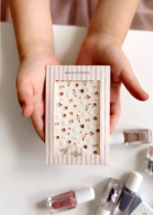 Mrs.Ertha - Kids 3D Nail Stickers - Butterfly