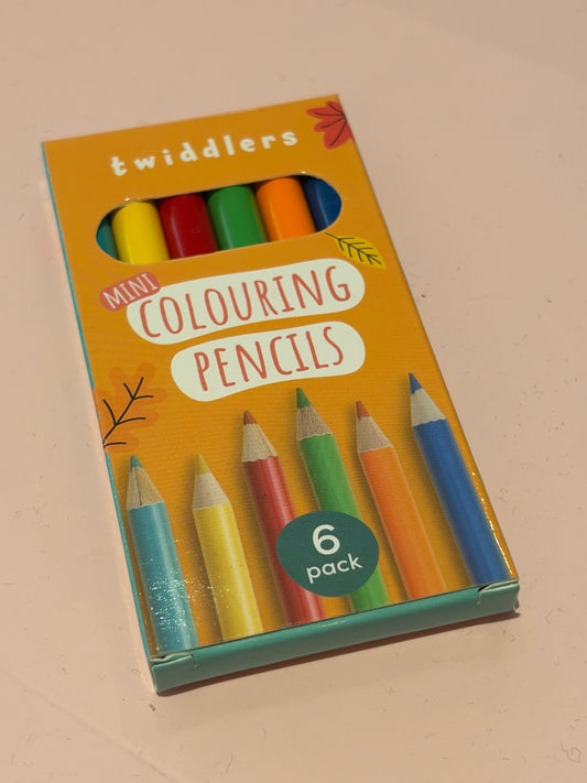 Mini coloring pencils