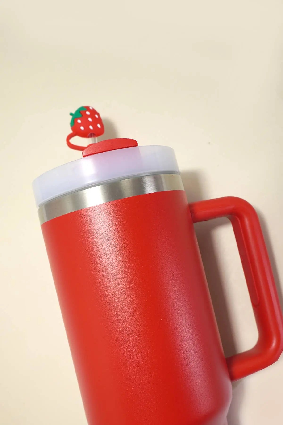 40oz  SILICONE TUMBLER  STYLE STRAW COVER CAP | 40BT1921: BOW PINK JOSSLYN by Wall to Wall