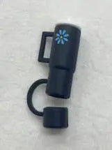 40oz  SILICONE TUMBLER  STYLE STRAW COVER CAP | 40BT1921: FLOWER WHITE JOSSLYN by Wall to Wall