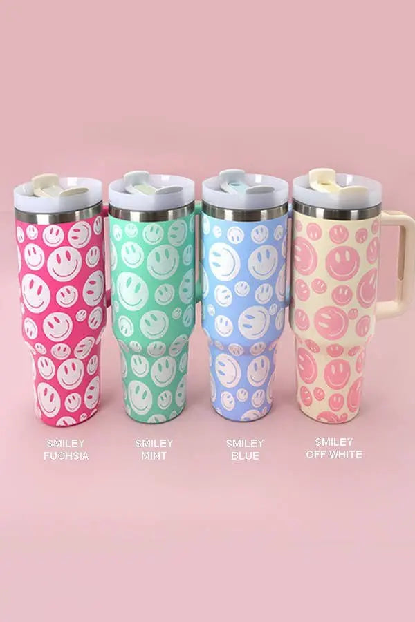 40oz Stainless Steel Tumbler Solid-Flower Pink JOSSLYN by Wall to Wall