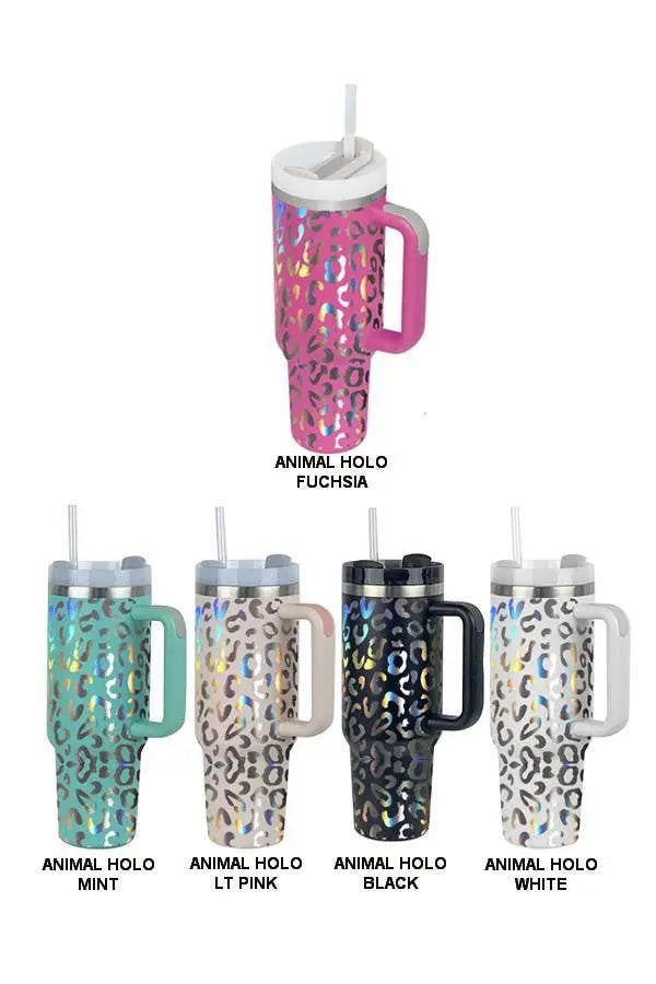40oz Stainless Steel Tumbler Solid-Flower Pink JOSSLYN by Wall to Wall
