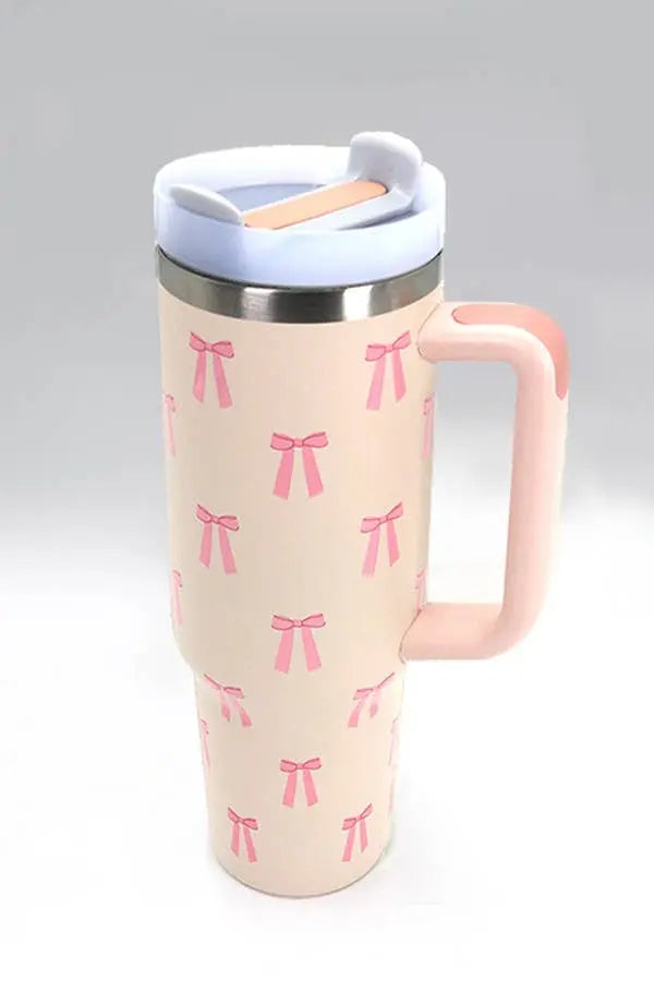 40oz Stainless Steel Tumbler Solid-Flower Pink JOSSLYN by Wall to Wall