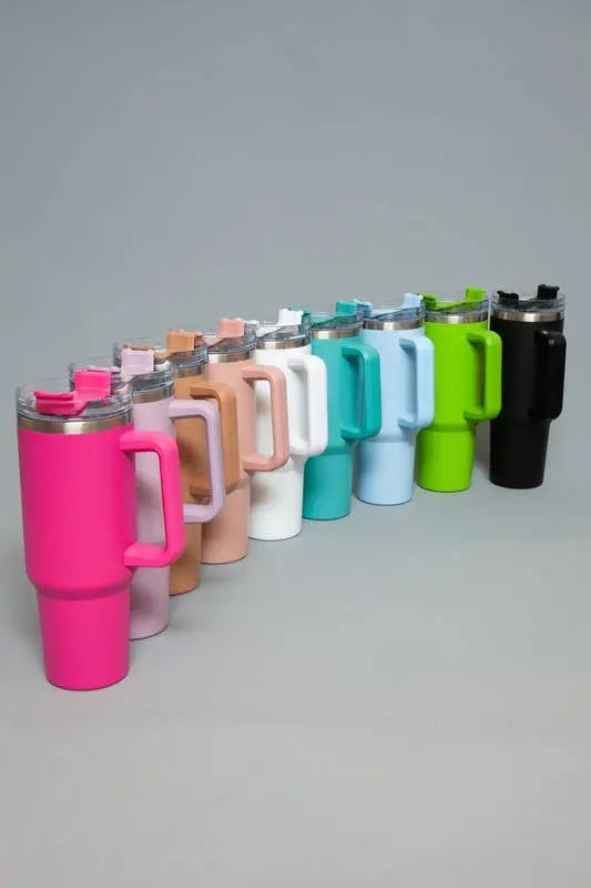 40oz Stainless Steel Tumbler Solid-Peach JOSSLYN by Wall to Wall