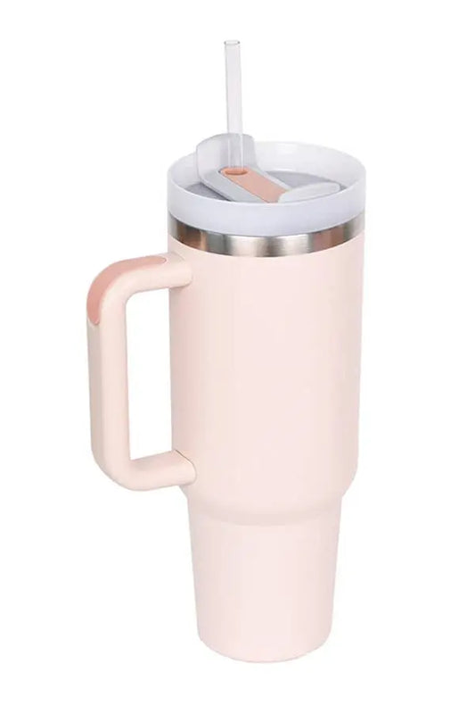 40oz Stainless steel Tumbler Solid-LIGHT PINK JOSSLYN by Wall to Wall