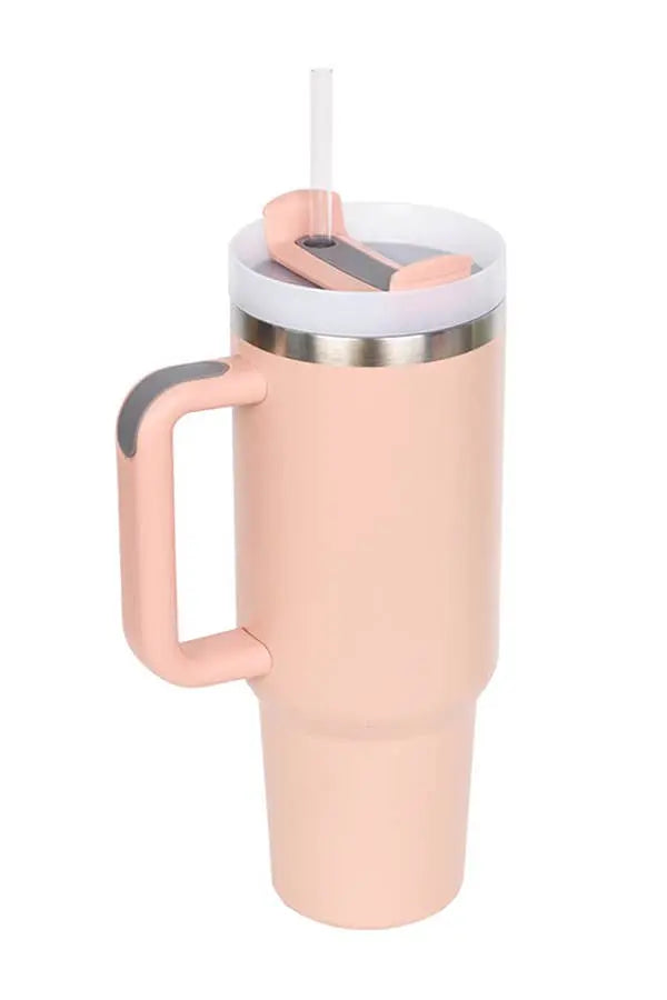 40oz Stainless steel Tumbler Solid-LIGHT PINK JOSSLYN by Wall to Wall