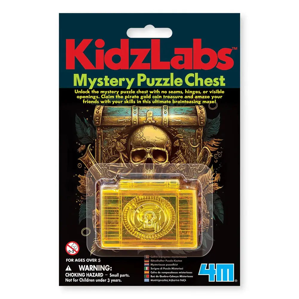 4M - KIDZLABS - MYSTERY PUZZLE CHEST Dam