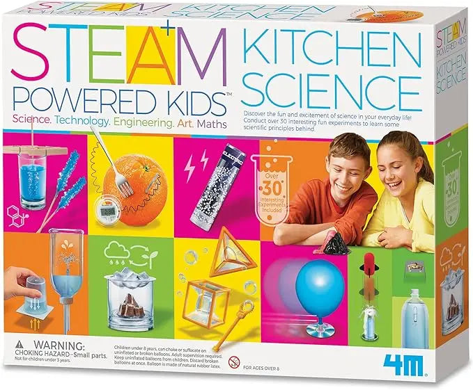 4M Steam Powered Kids Kitchen Science Kit Dam