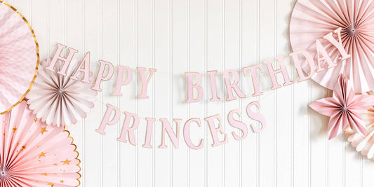 My Mind’s Eye - PRC802 -  Princess Happy Birthday Banner