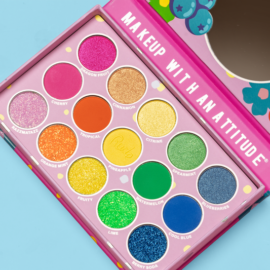 Rude Cosmetics - Mixed Fruit Palette - Neon