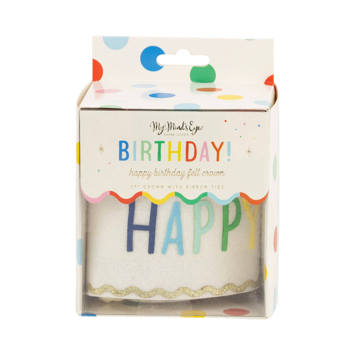 My Mind’s Eye - HBD1108 - Happy Birthday Felt Crown