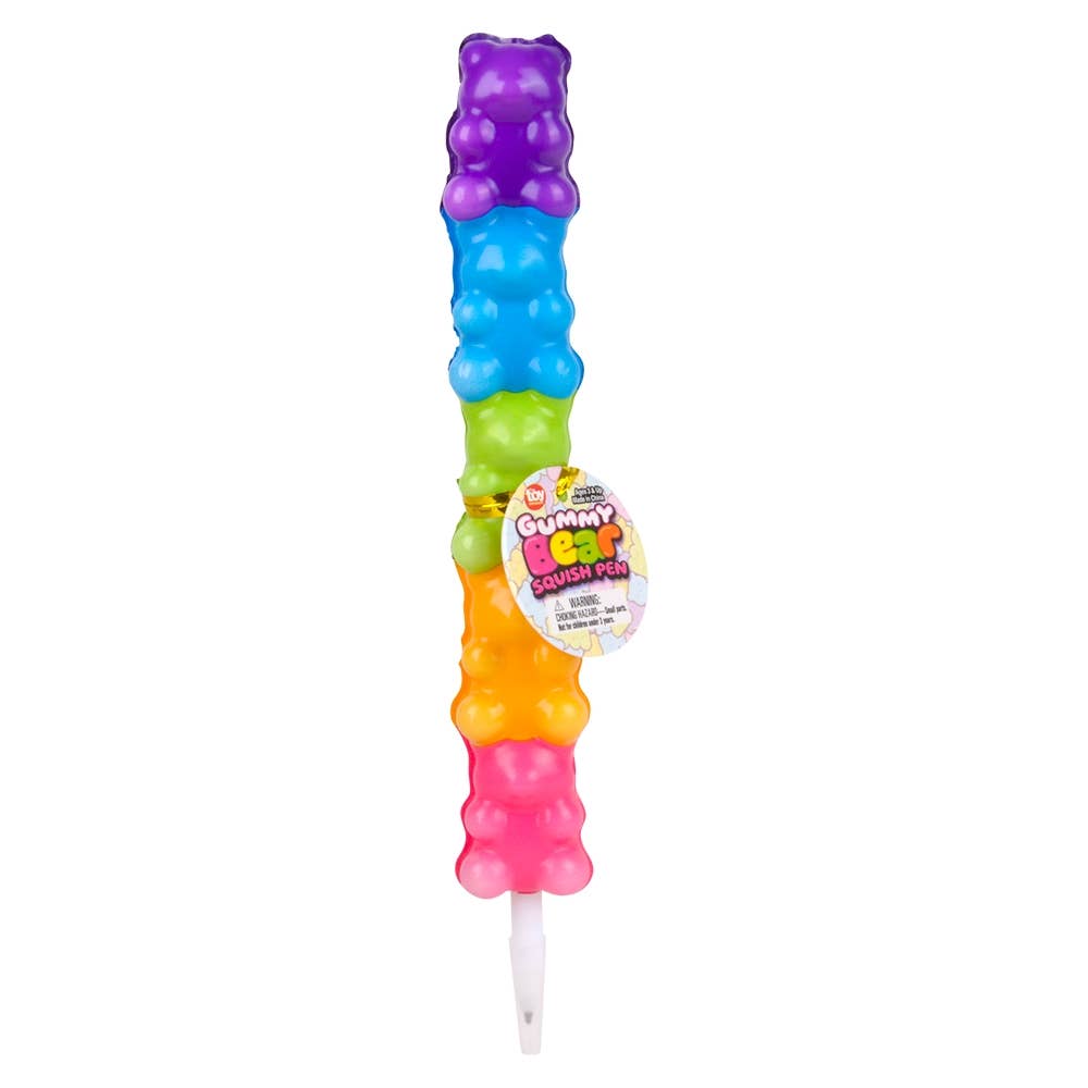 8.25" Squish Yummy Bear Pen Squishy Toy - LLB Toys
