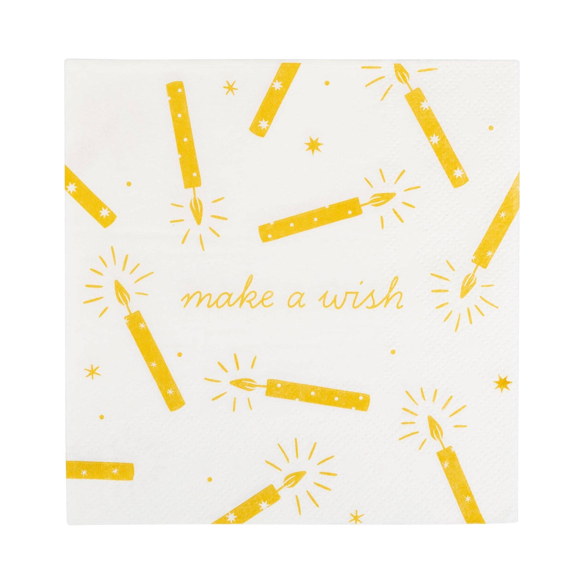 My Mind’s Eye - PLGLD27 - Make a Wish Candles Cocktail Napkin