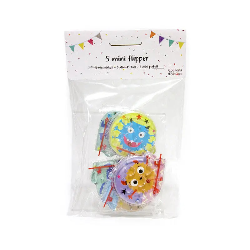5 mini pinballs Cotillons D Alsace