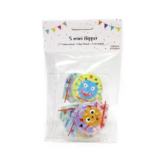 5 mini pinballs Cotillons D Alsace