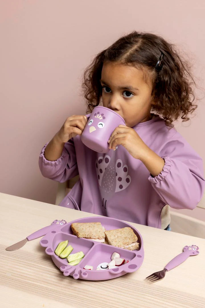 Silicone cutlery set 3-pack - Mrs. Peacock