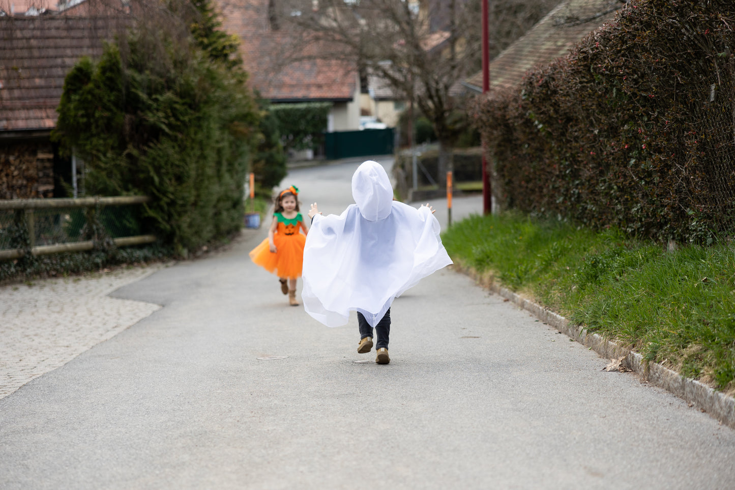 Evil Ghost Hooded Poncho