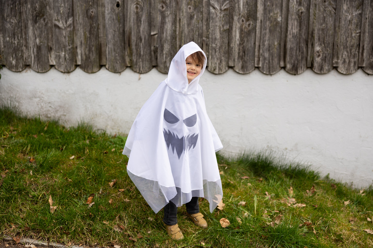 Evil Ghost Hooded Poncho