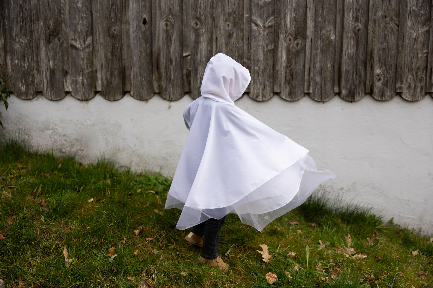 Evil Ghost Hooded Poncho
