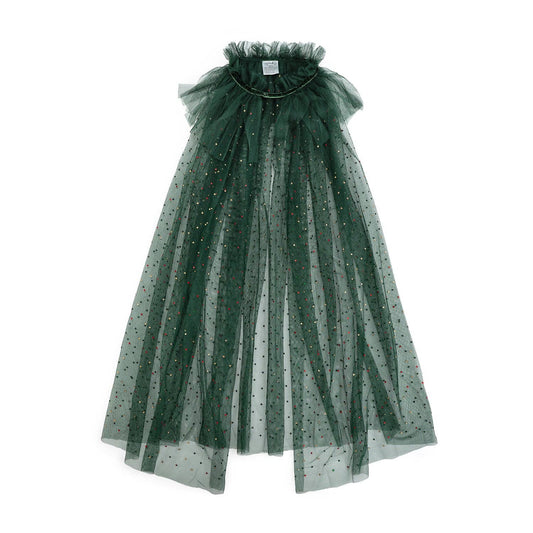 Emerald Christmas Cape -Dress Up Cape