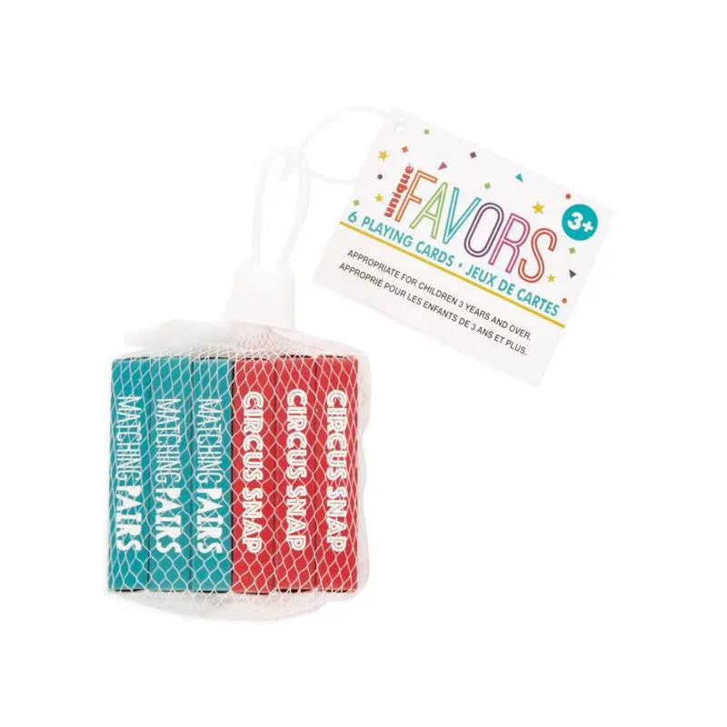 6 playing cards Cotillons D Alsace