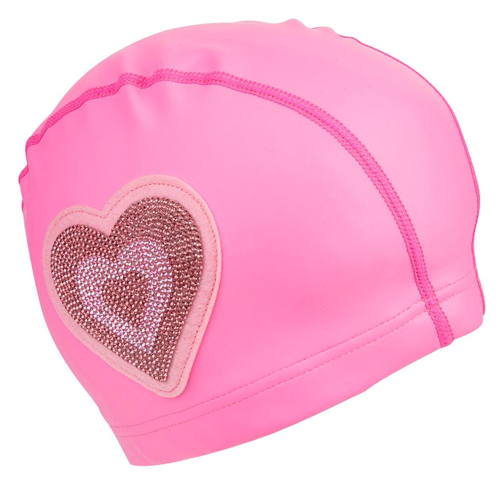 Swim Cap - Heart Bling2o