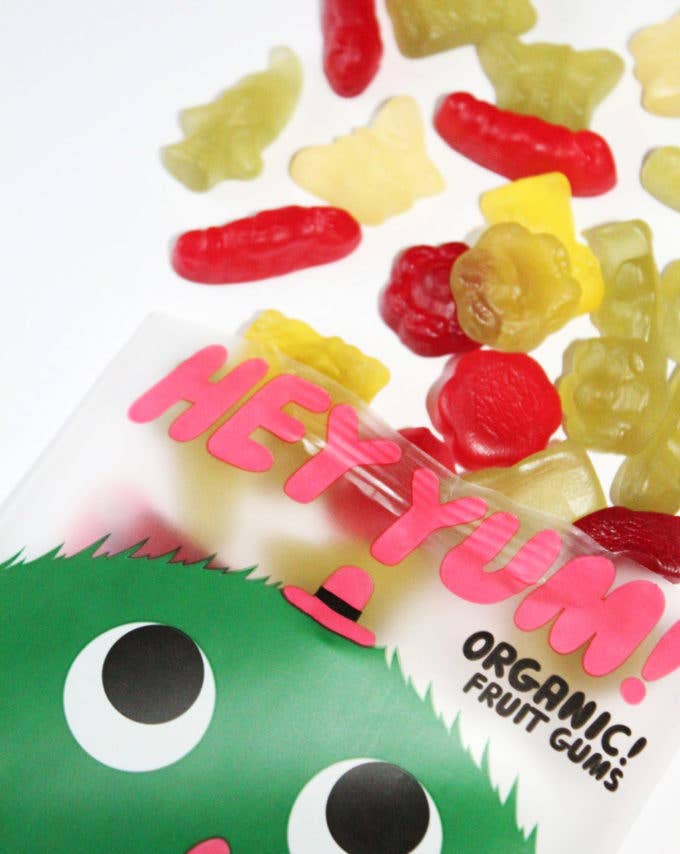 HEY YUM! - HEY YUM! Magic Forest - Organic Fruit Gums, 100 g