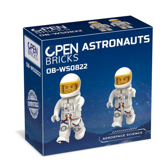 Open Bricks - OPEN BRICKS - Astronauts (Mini Figures)