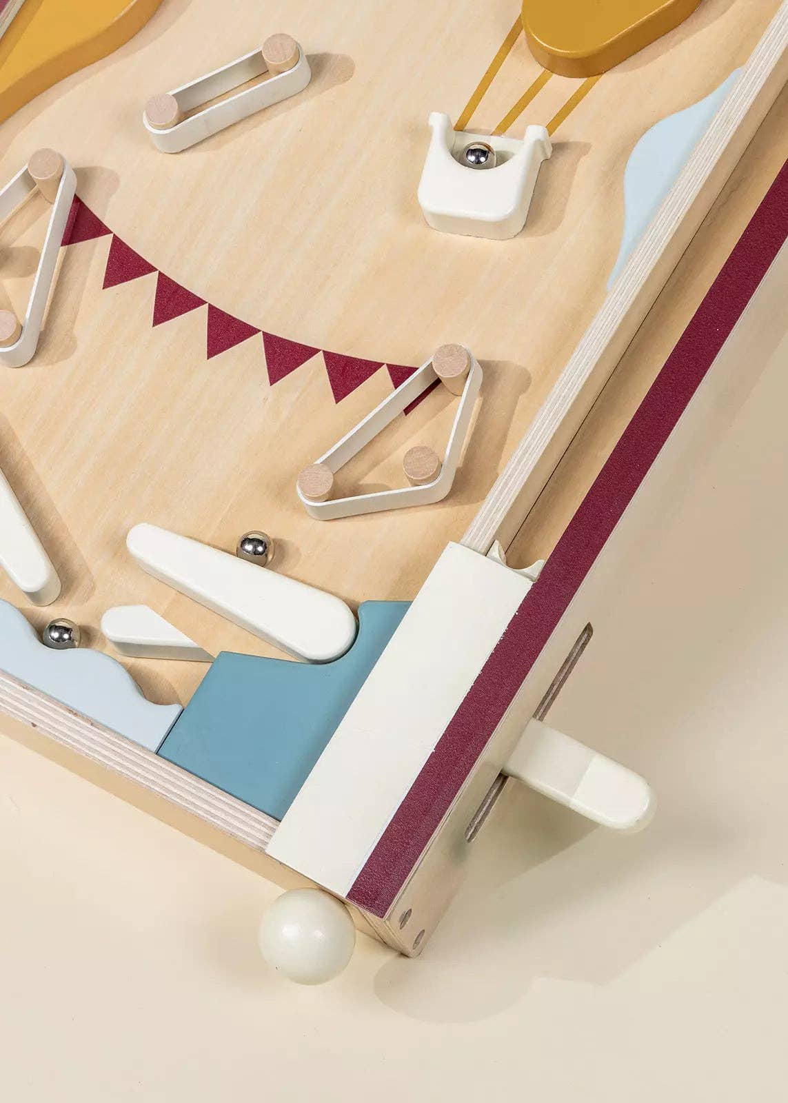 Wooden Play Pinball Machine