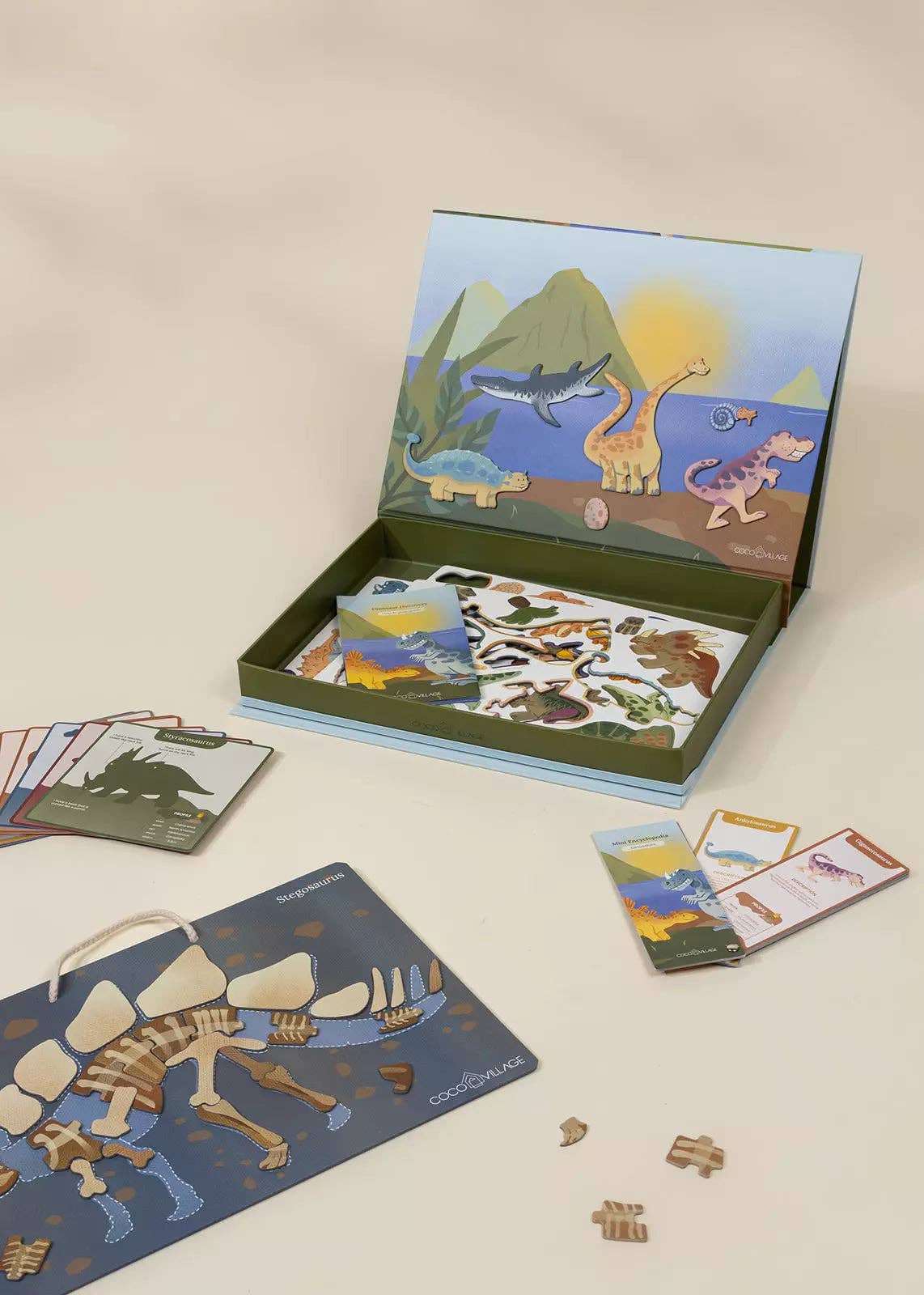 Interactive & Magnetic Encyclopedia – Dinosaur Discovery (English Version)