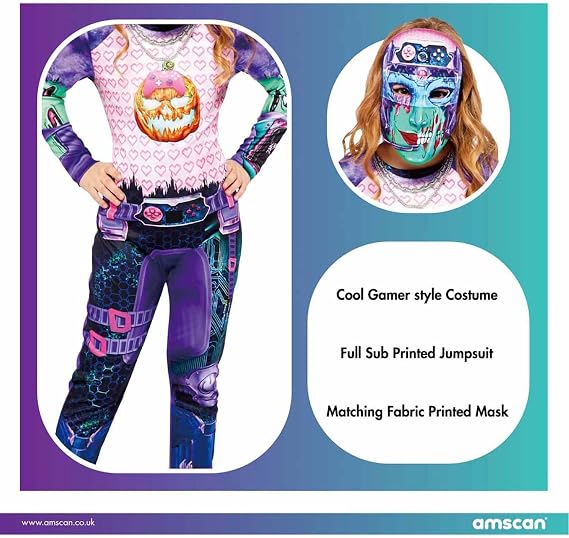 Amscan Gamer Girl Halloween Costume