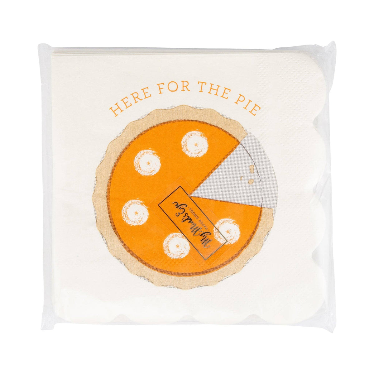 My Mind’s Eye - PLNP2588 - Here for the Pie Cocktail Napkin (24ct)