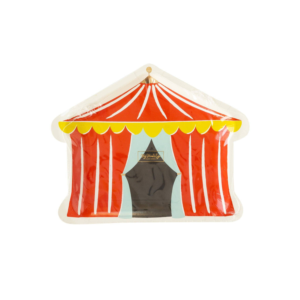 My Mind’s Eye - CAR940 -  Carnival Tent Shaped Plate
