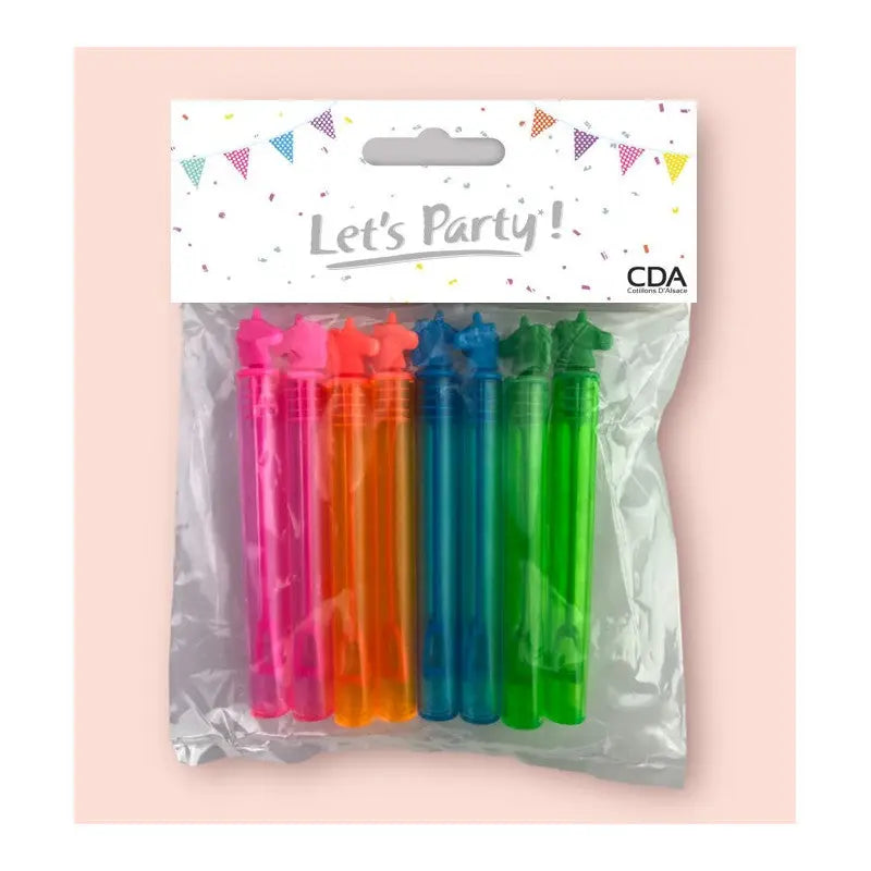 8 Bubble stick LICORNE Cotillons D Alsace