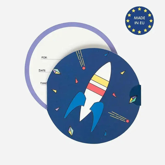 8 Invitations - Cosmos My Little Day