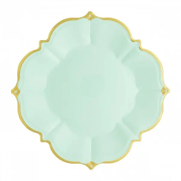 8 Mint Lunch Plates Eid Creations