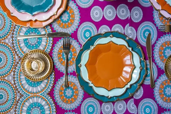 8 Mint Lunch Plates Eid Creations