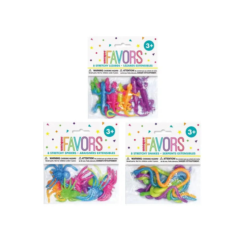 8 pack or Lizard, spider or snake Cotillons D Alsace