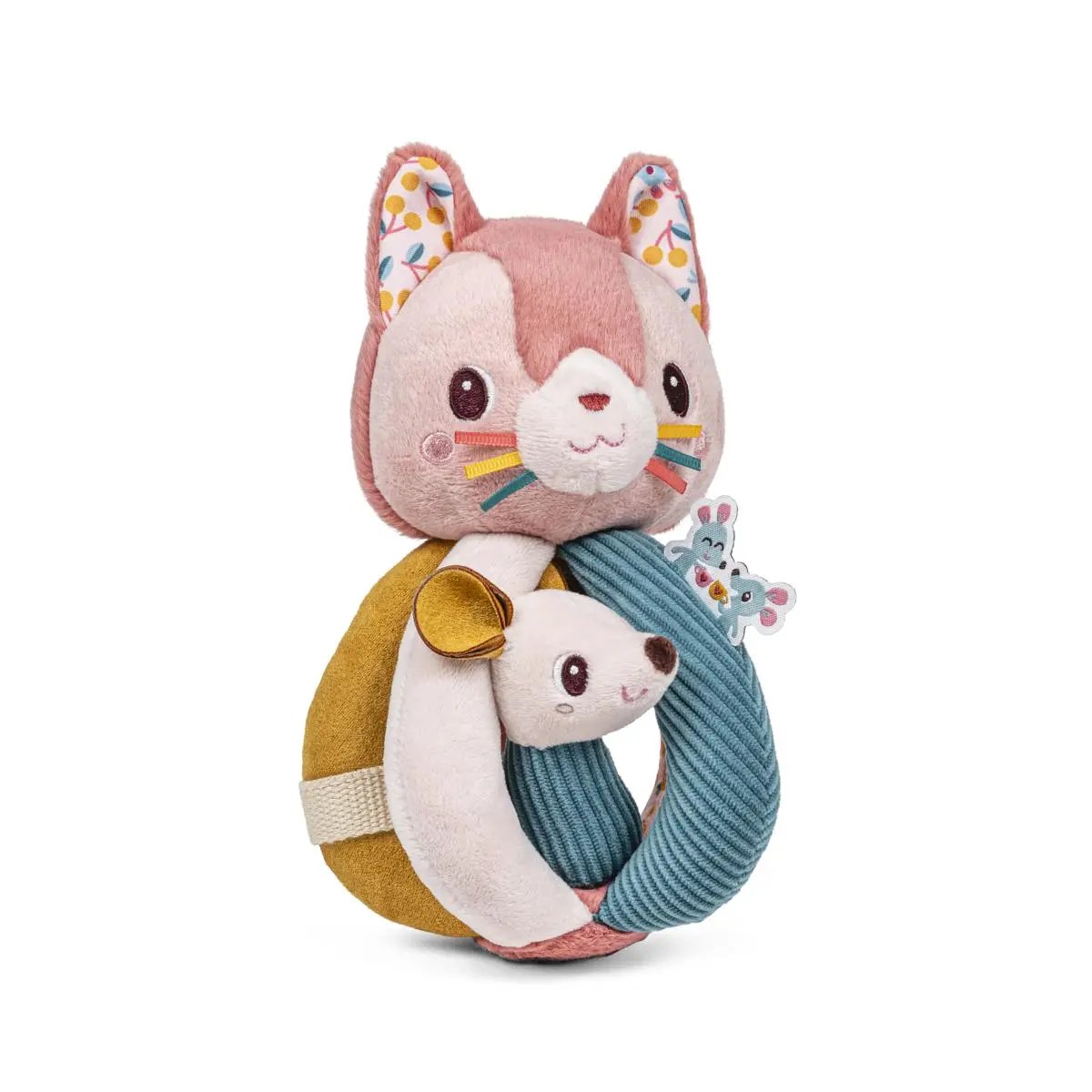 (83617) JEANNE RATTLE WITH HANDLES (Copy) Lilliputiens