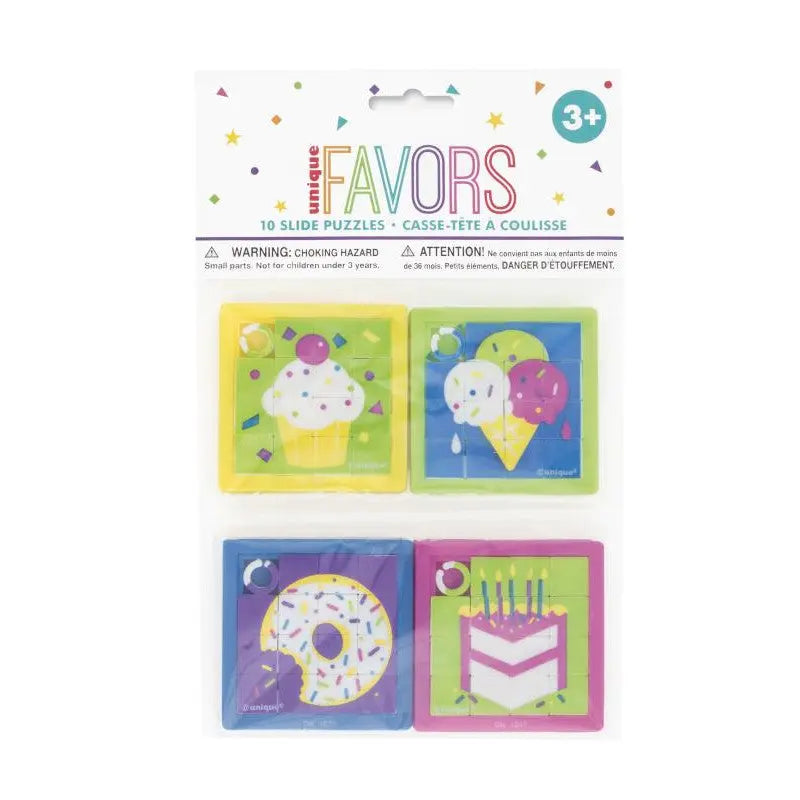 84769  10 slides Puzzels cotillons Alsace