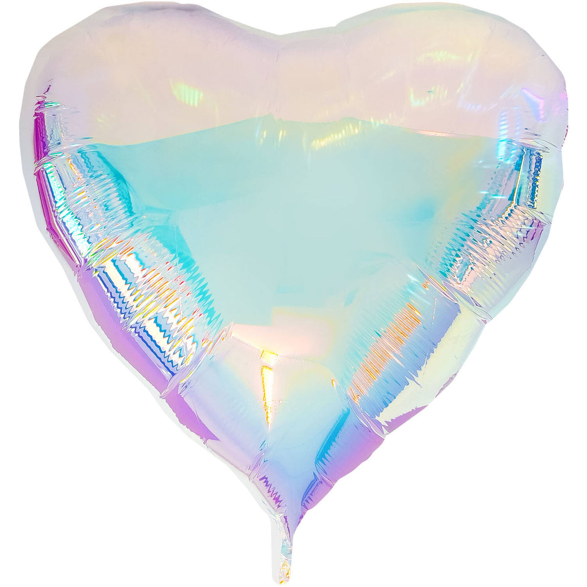 Foil Balloon - Heart - Iridescent - 103 x 107 cm